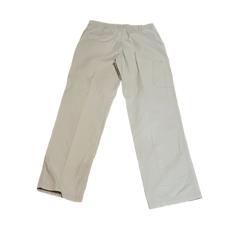 Columbia Men's Khaki Tan Pants 100% cotton 36 x 33 Preppy Gorpcore Workwear